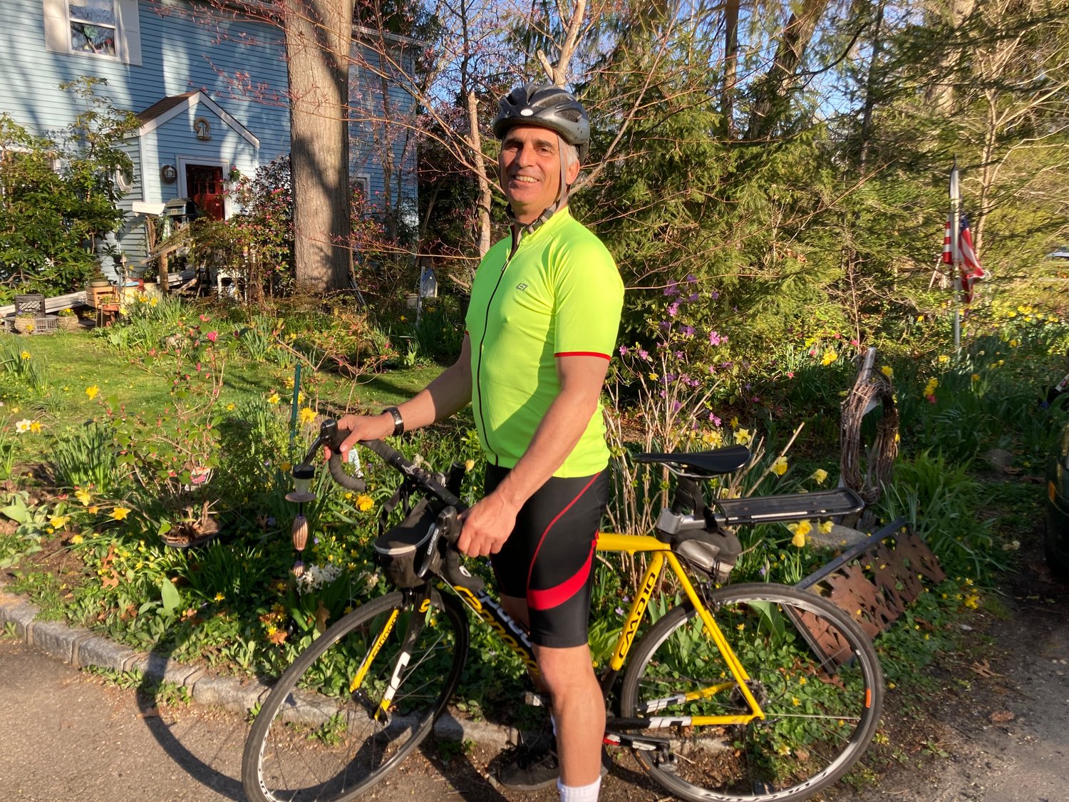 Brightwaters resident Mario Fiore is holding a scrap metal drive to fundraise for his over 500-mile bike ride from Long Island to Buffalo for cancer research.